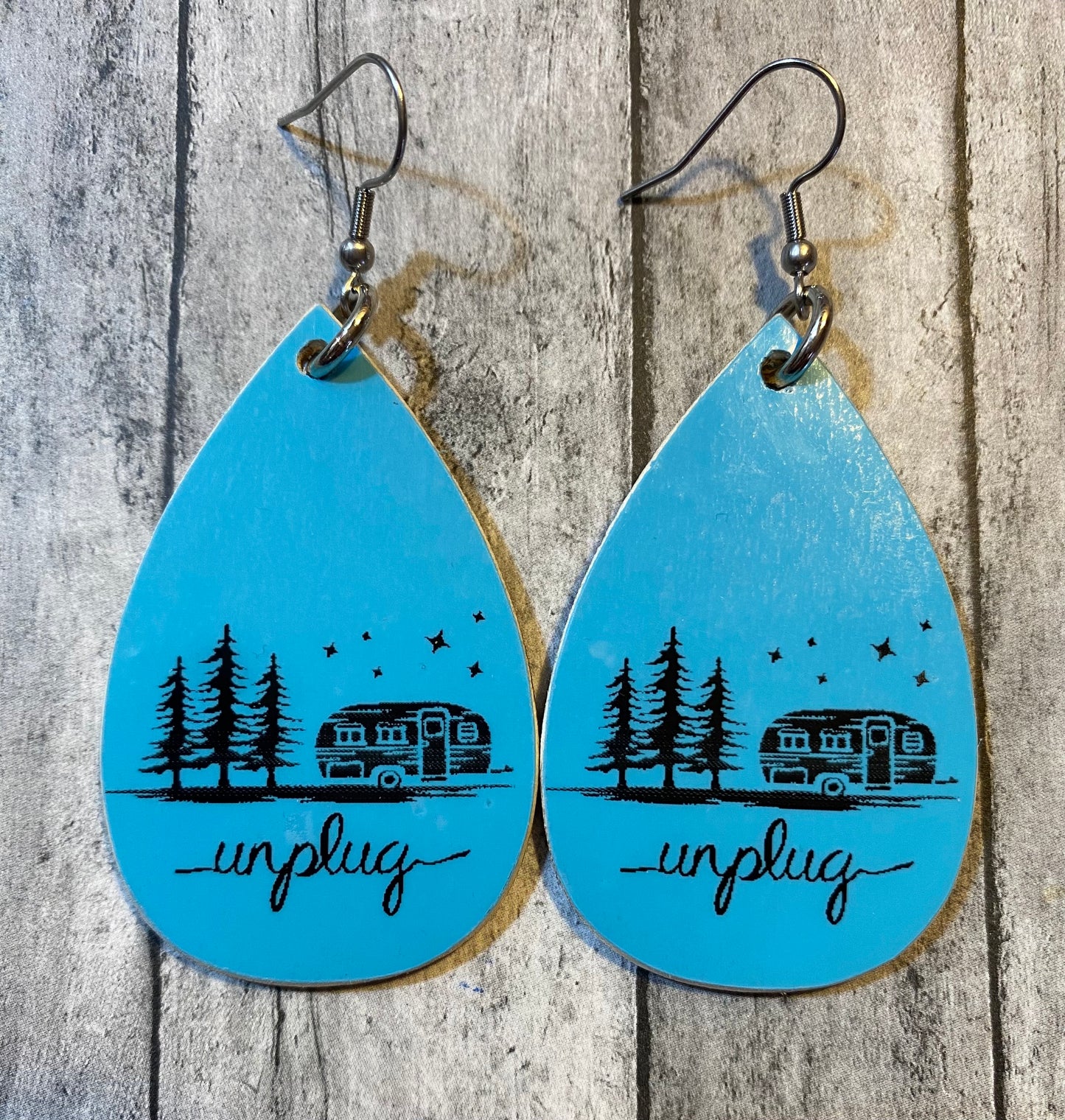 Unplug Camping Earrings